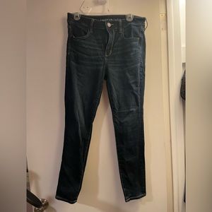 American Eagle Dark Washed Skinny Jean